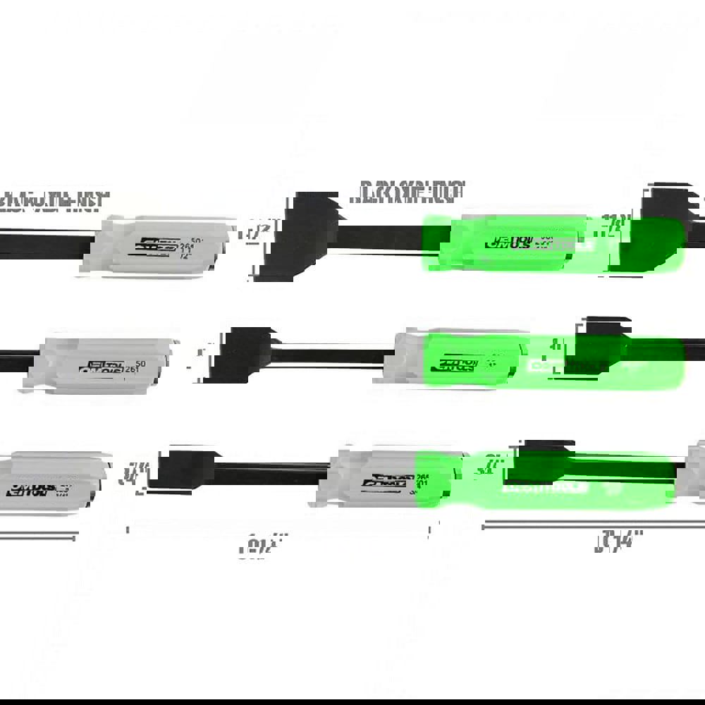 Automotive Hand Tools & Sets; For Use With: Removes Carbon Buildup in Automotives; Includes: 1; 1-1/2 in Gasket Scrapers; 3/4; Color: Hi-Viz Lime Green; Black; Contents: 1; 1-1/2 in Gasket Scrapers; 3/4; Inside Depth: 10.25; Outside Diameter (Decimal Inch